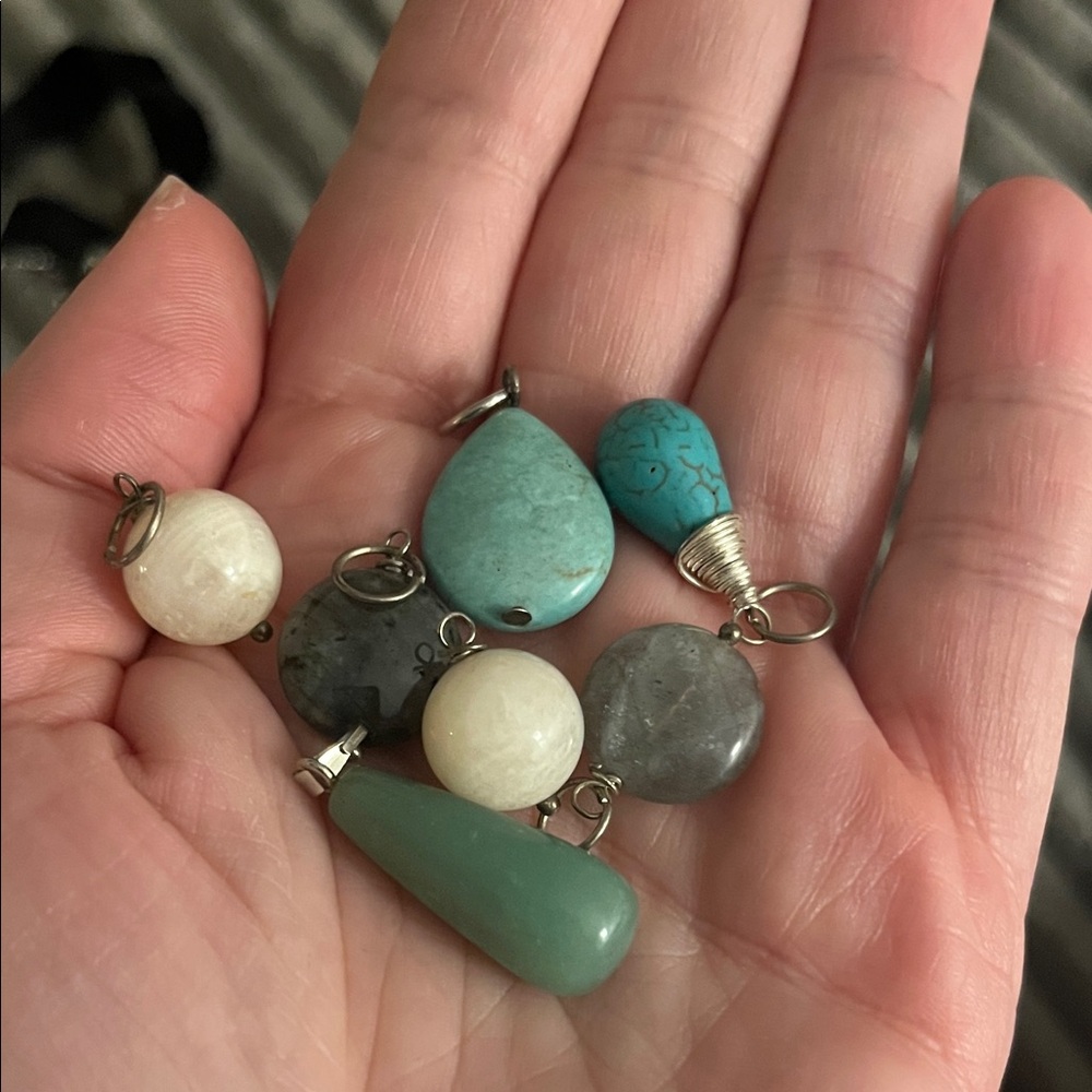 Assorted Stone Pendants